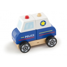 מכונית משטרה מגדל קוביות-ויגה